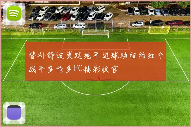 替补舒波莫廷绝平进球助纽约红牛战平多伦多FC精彩收官